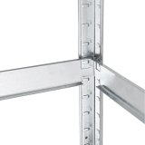 Hylder Greenblue GB378 180 x 90 x 40 cm Gr Galvaniseret stl Tr MDF 75 Kg #5