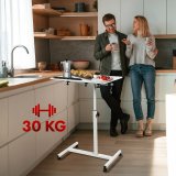 Skrivebord MacLean MC-121 W Hvid Sort #7