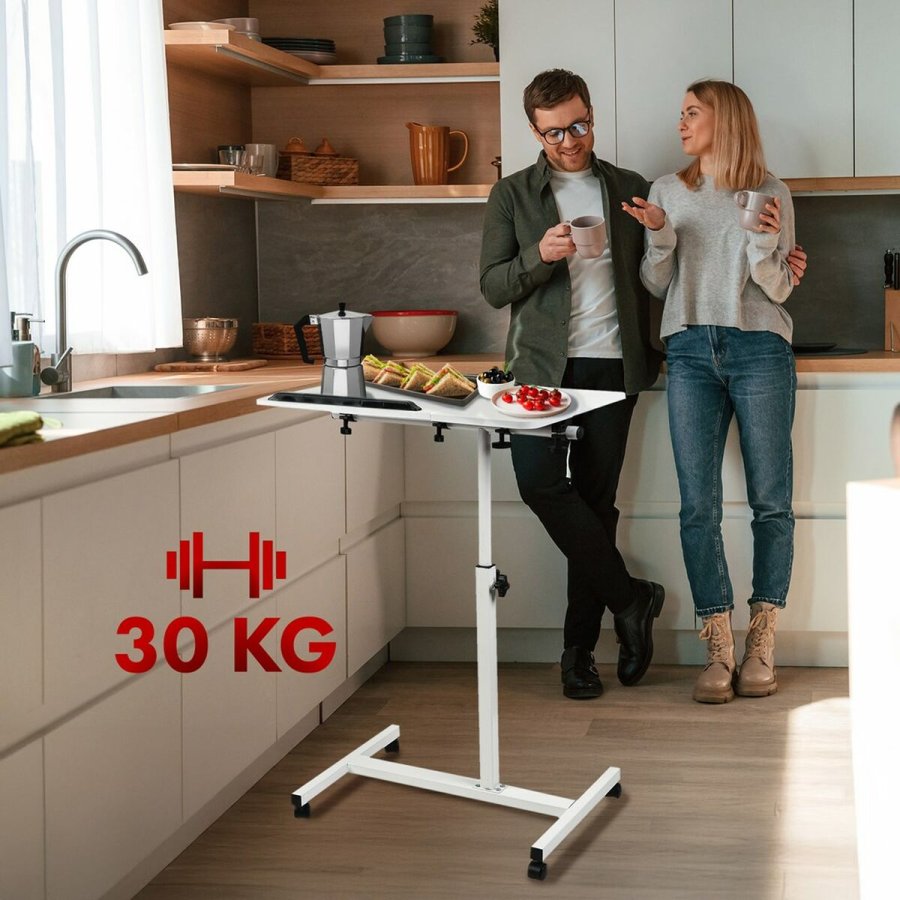 Skrivebord MacLean MC-121 W Hvid Sort #7