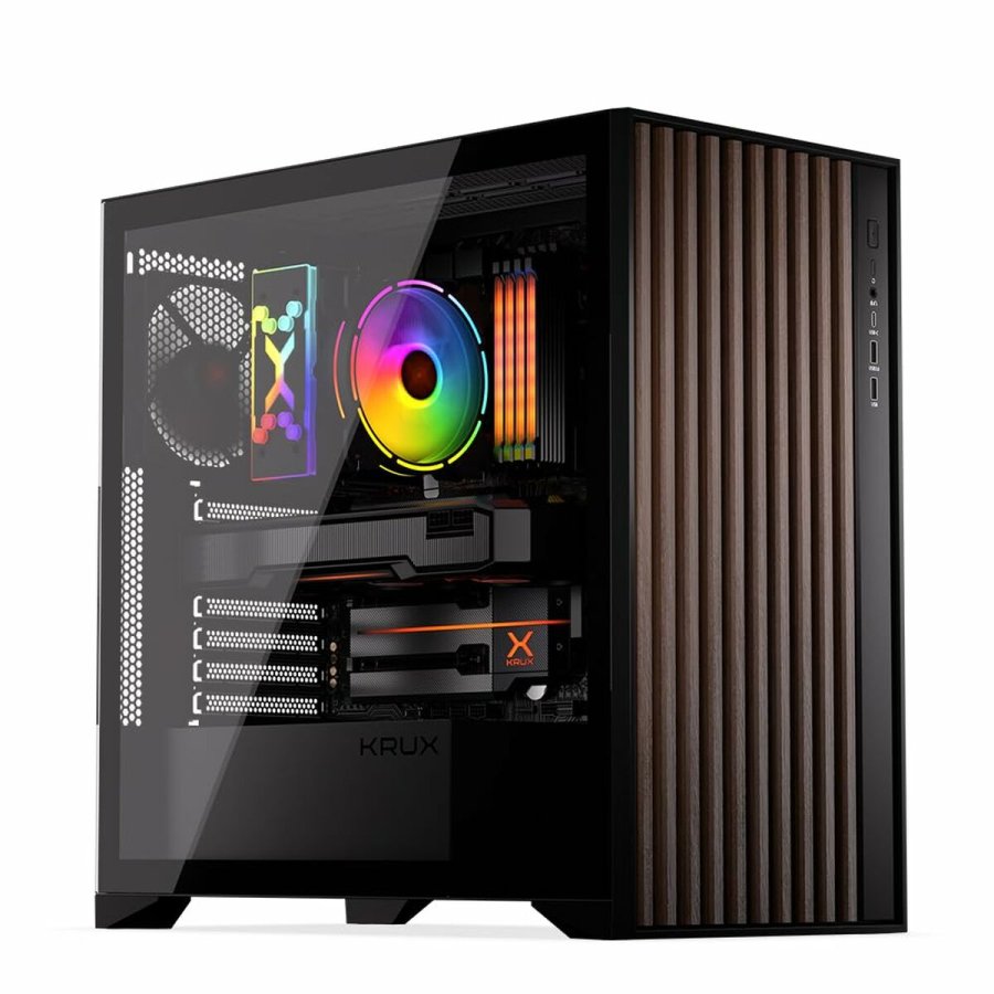 ATX Semi-t�rn kasse Krux KRXD008 Sort #1