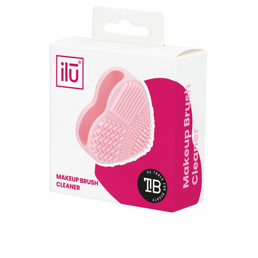 Renser til makeupbrster Il Brush Cleaner Hjerte Silikone (1 enheder) #1