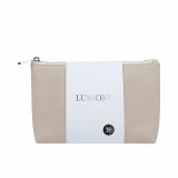 Rejsetoilettaske Lussoni   Beige 23 x 14 x 7,5 cm #1