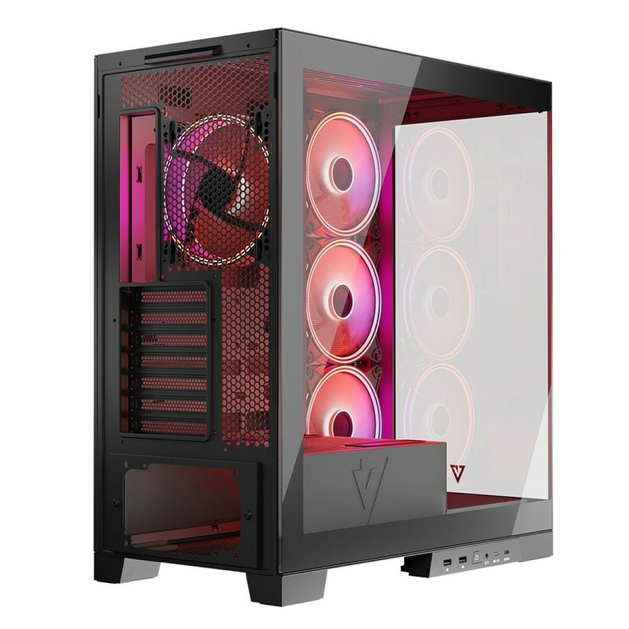 ATX Semi-t�rn kasse Modecom Volcano SPACE APEX ARGB Sort #6