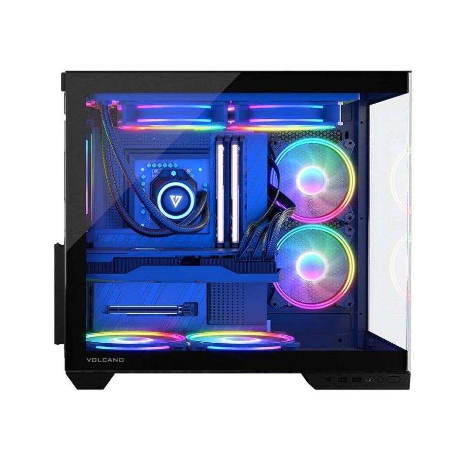 ATX Semi-t�rn kasse Modecom Volcano Panorama APEX ARGB Gr� #6