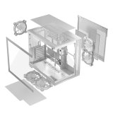 ATX Semi-t�rn kasse Modecom PANORAMA ARGB 5F #2
