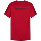 Kort�rmet T-shirt til M�nd 4F Quick-Drying R�d #2