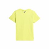 Kort�rmet T-shirt til B�rn 4F JTSM012  Gul #2