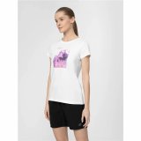 Kort�rmet T-shirt til Kvinder 4F TSD060 #2