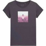 Kort�rmet T-shirt til Kvinder 4F  Regular Organic #5