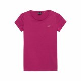 Kort�rmet T-shirt til Kvinder 4F TSD350  #1