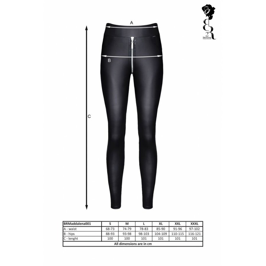Leggings Demoniq L Sort #3