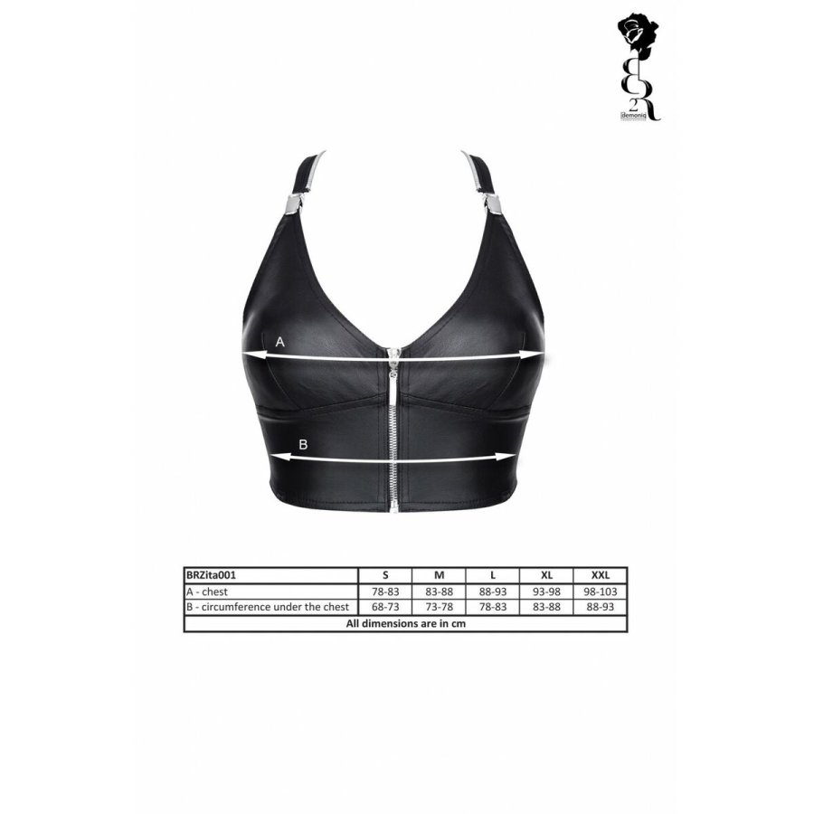 Korset Demoniq Sort XL #3