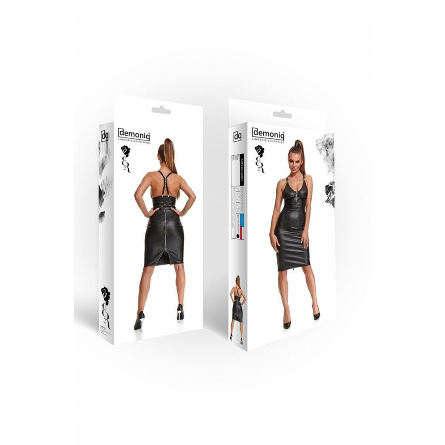 Nederdel Demoniq Sort L #2