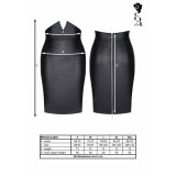 Nederdel Demoniq Sort XL #2