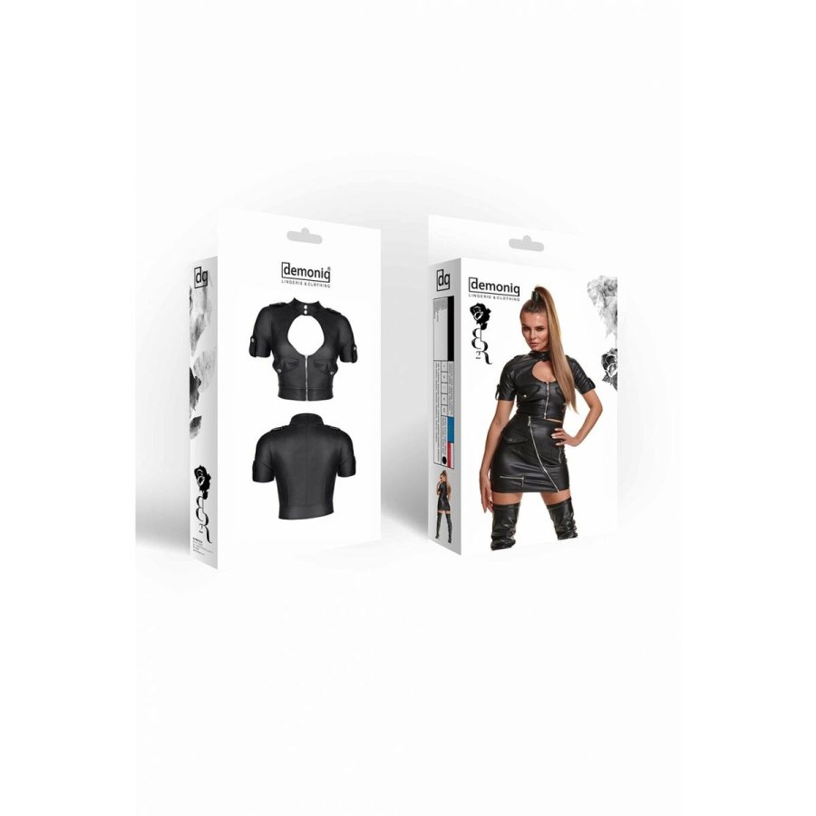 Korset Demoniq Sort XL #3