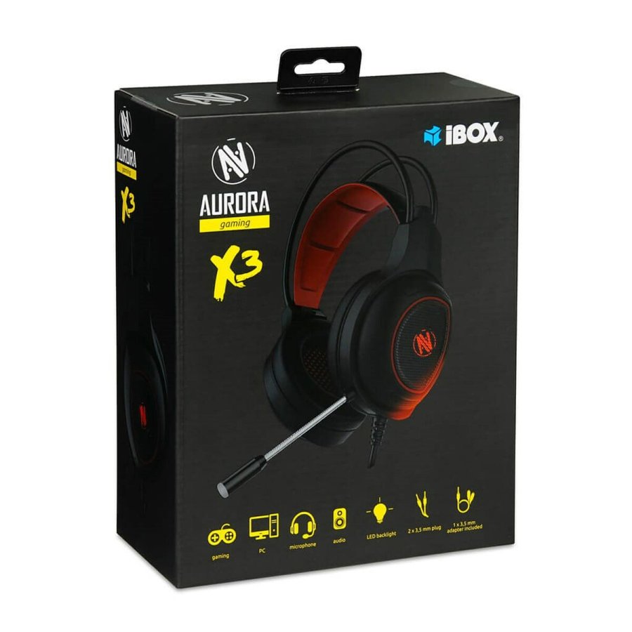 Gaming headset med mikrofon Ibox X3 #9