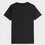 Kortrmet T-shirt til Brn 4F M294 Deep Sort #7