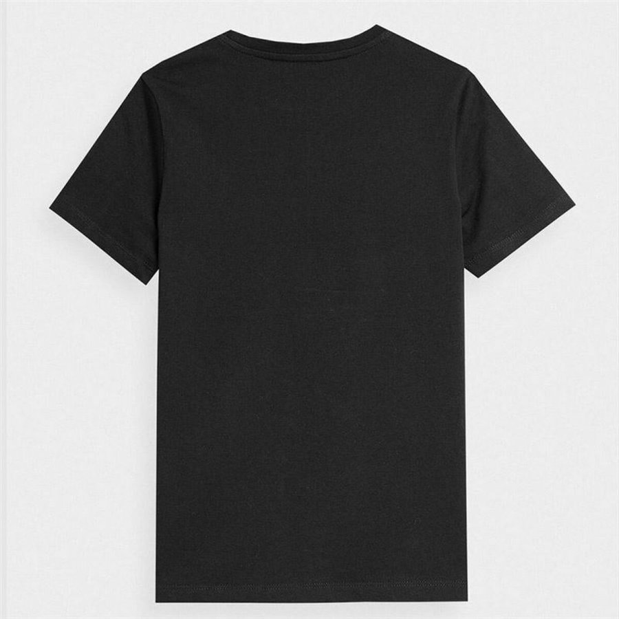 Kortrmet T-shirt til Brn 4F M294 Deep Sort #7