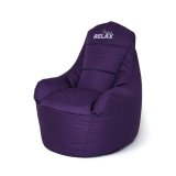 Puf GO GIFT Lilla Oxford tejido antidesgarros #1