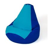 Puf GO GIFT Bl Rdbrun Oxford tejido antidesgarros 105 x 80 cm #1