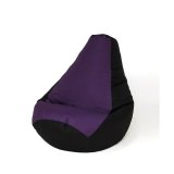 Puf GO GIFT Sort Lilla 105 x 80 cm Pre #1