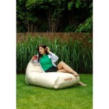 Puf GO GIFT Beige Oxford tejido antidesgarros #13