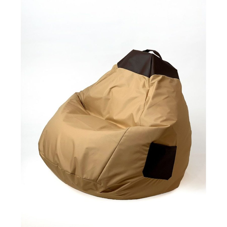 Puf GO GIFT Fldefarvet Bronze Oxford 140 x 100 cm #1
