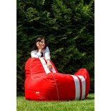 Puf GO GIFT Hvid Rd Oxford tejido antidesgarros 140 x 100 x 100 cm 140 x 100 cm #9