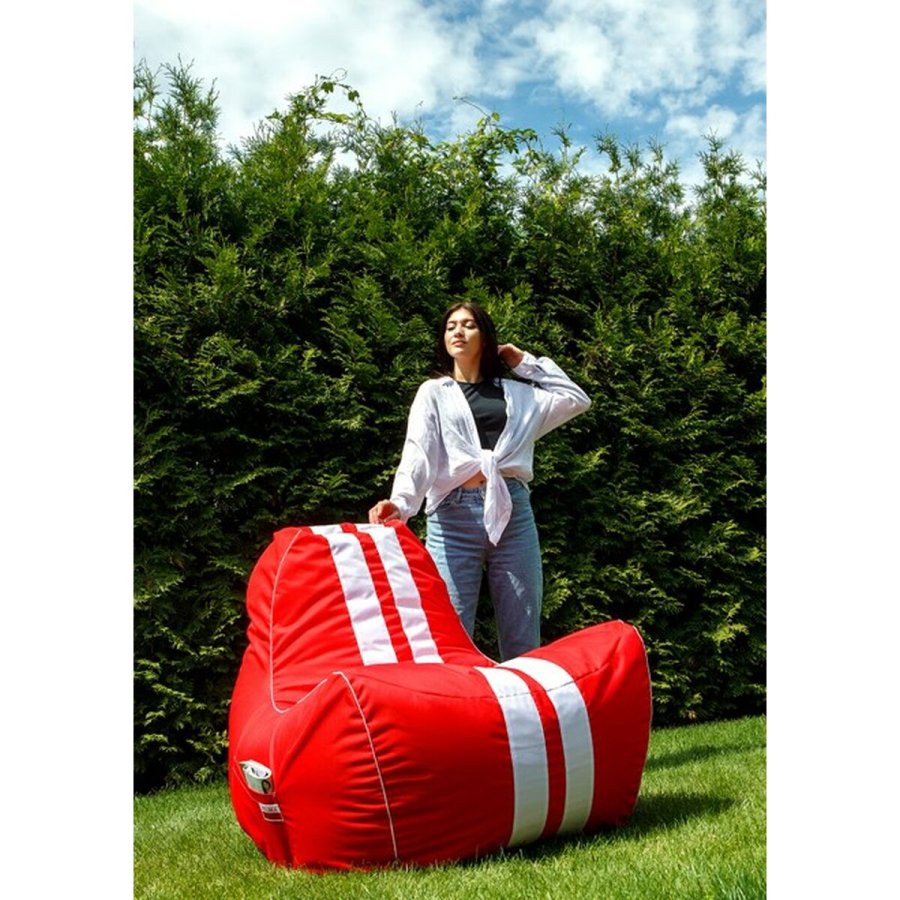 Puf GO GIFT Hvid Rd Oxford tejido antidesgarros 140 x 100 x 100 cm 140 x 100 cm #17