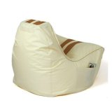 Puf GO GIFT Guld Beige Oxford tejido antidesgarros 140 x 100 x 100 cm 140 x 100 cm #9