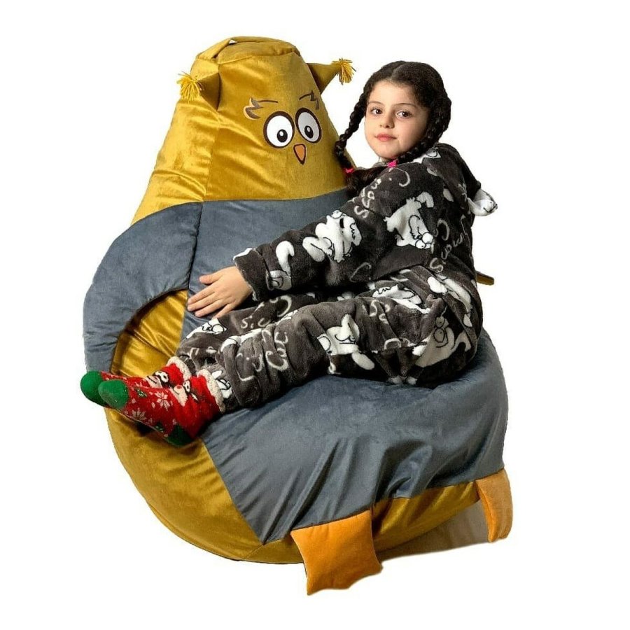 Puf GO GIFT Guld Gr Fljl 130 x 90 cm #21