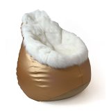 Puf GO GIFT Hvid Guld Oxford tejido antidesgarros #9