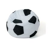 Puf GO GIFT Hvid Sort Oxford #1