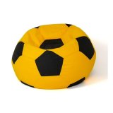 Puf GO GIFT Gul Sort Oxford #1