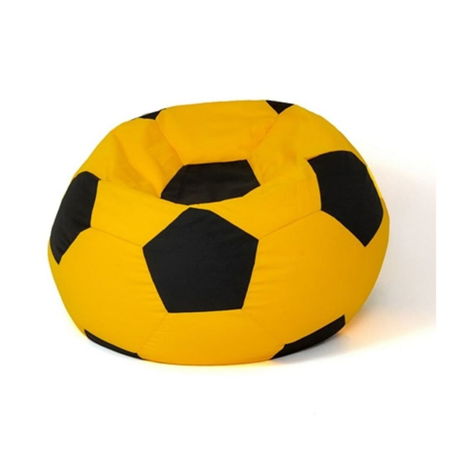 Puf GO GIFT Gul Sort Oxford #1