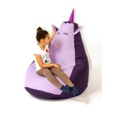 Puf GO GIFT Lilla Oxford 105 x 80 cm #5