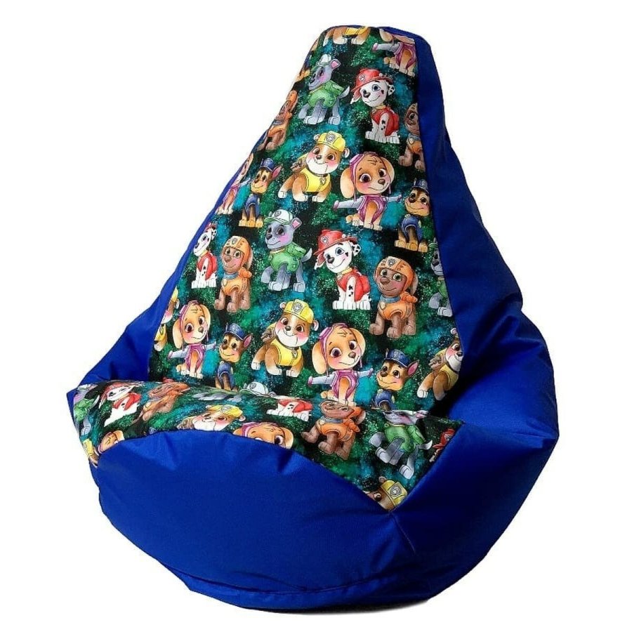 Puf GO GIFT Bl Oxford tejido antidesgarros Paw Patrol 105 x 80 cm #1