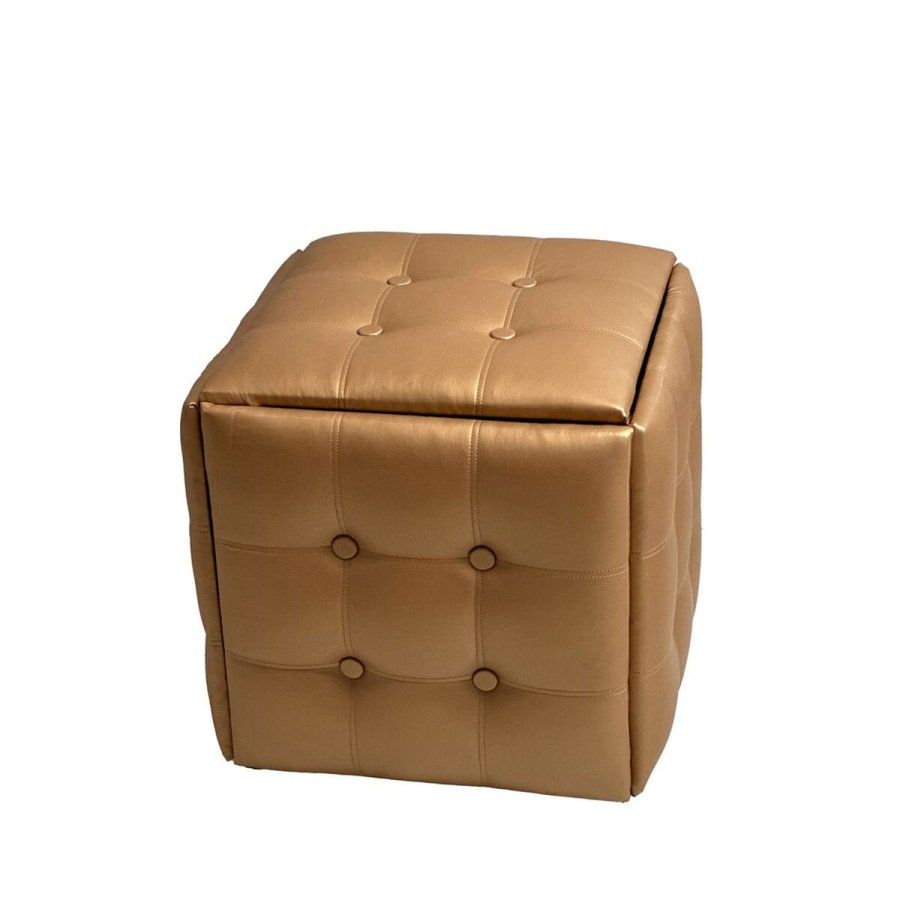 Taburet st GO GIFT Transformer Camel Lder Stl 50 x 50 x 50 cm Puf 5 i 1 5 enheder #5