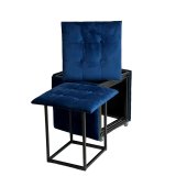 Taburet st GO GIFT Transformer Rdbrun Fljl Stl 50 x 50 x 50 cm Puf 5 i 1 5 enheder #5