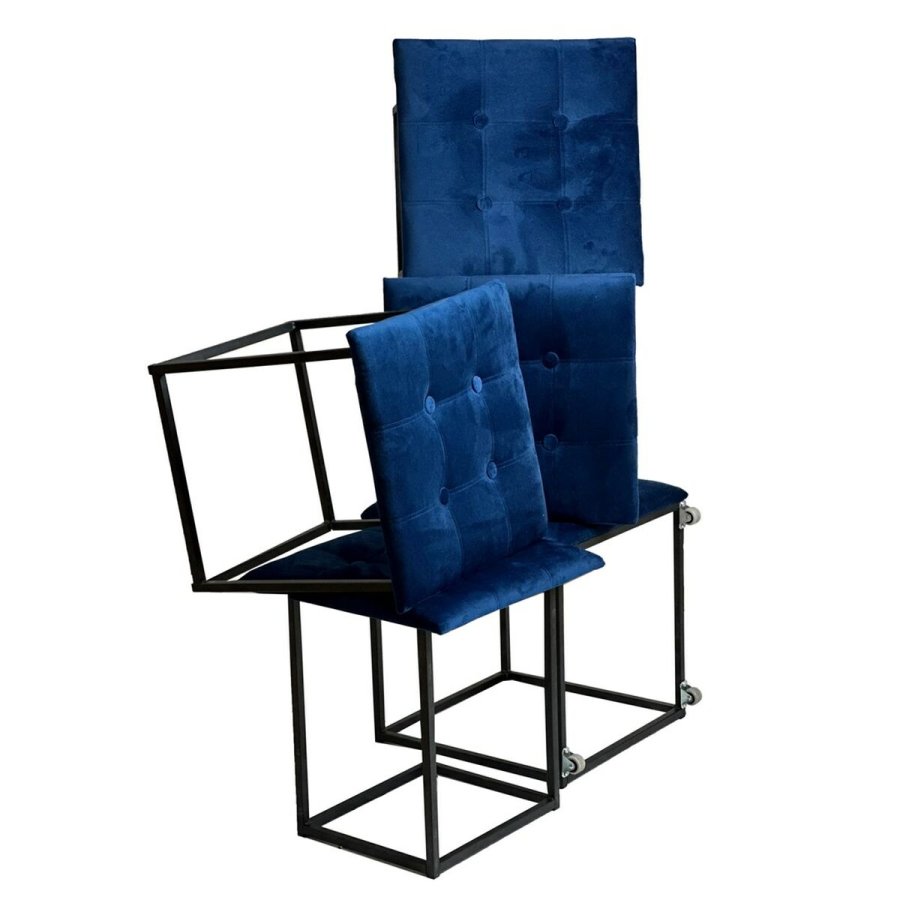 Taburet st GO GIFT Transformer Rdbrun Fljl Stl 50 x 50 x 50 cm Puf 5 i 1 5 enheder #25