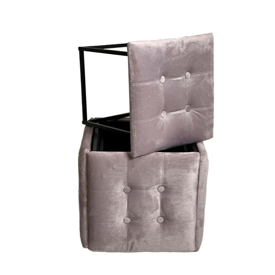 Taburet st GO GIFT Transformer Pink Fljl Stl 50 x 50 x 50 cm Puf 5 i 1 5 enheder #1