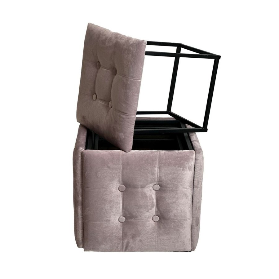 Taburet st GO GIFT Transformer Pink Fljl Stl 50 x 50 x 50 cm Puf 5 i 1 5 enheder #13
