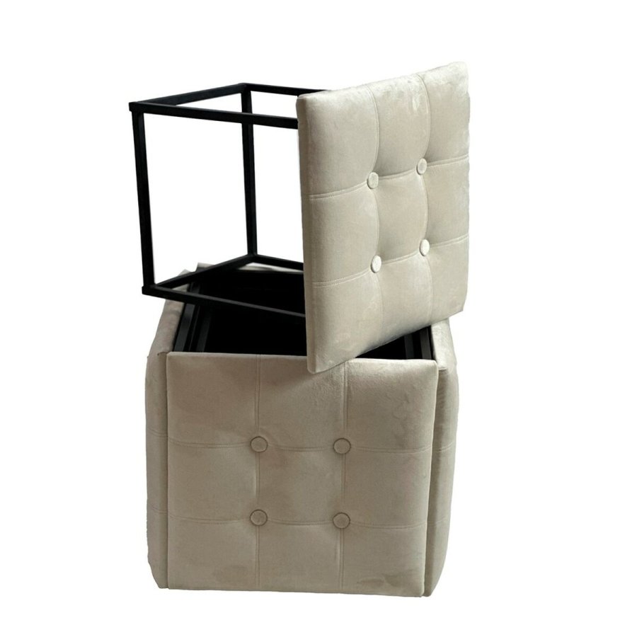 Taburet st GO GIFT Transformer Fldefarvet Fljl Stl 50 x 50 x 50 cm Puf 5 i 1 5 enheder #1