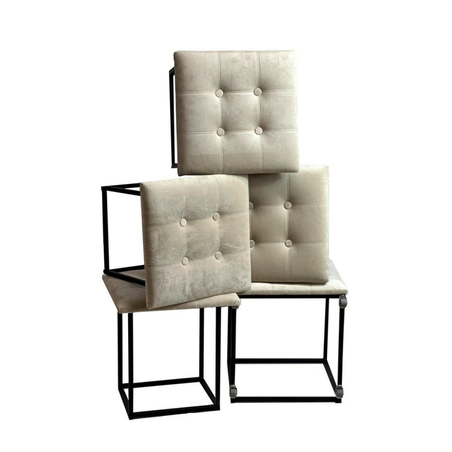Taburet st GO GIFT Transformer Fldefarvet Fljl Stl 50 x 50 x 50 cm Puf 5 i 1 5 enheder #17