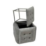 Taburet st GO GIFT Transformer Gr Fljl Stl 50 x 50 x 50 cm Puf 5 i 1 5 enheder #1