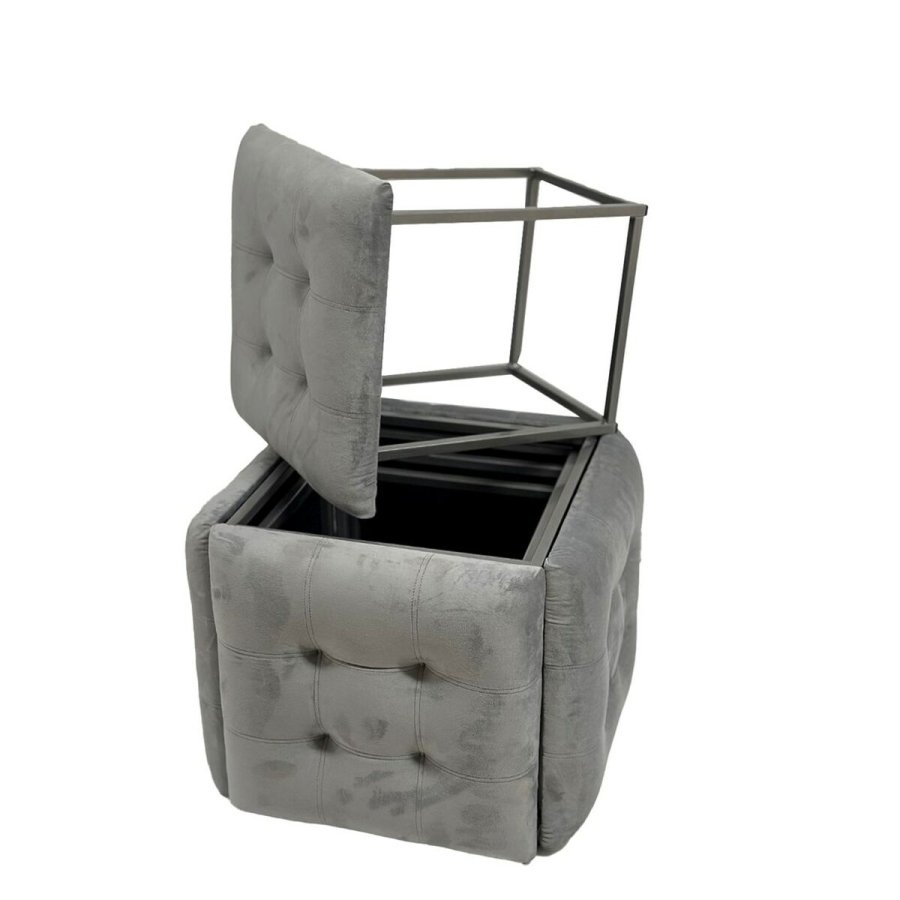 Taburet st GO GIFT Transformer Gr Fljl Stl 50 x 50 x 50 cm Puf 5 i 1 5 enheder #5