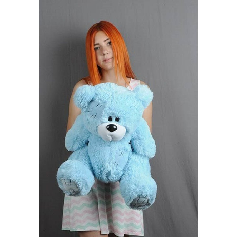Bjrnebamse GO GIFT TEDDY 60 BL Bl plys 60 cm #4