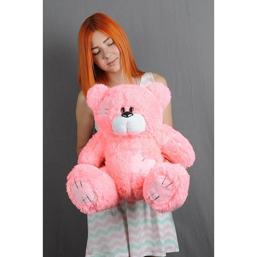 Bjrnebamse GO GIFT TEDDY 60 PK Pink plys 60 cm #4