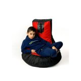 Puf GO GIFT Sort Rd Oxford Boksehandsker 130 x 90 cm #9