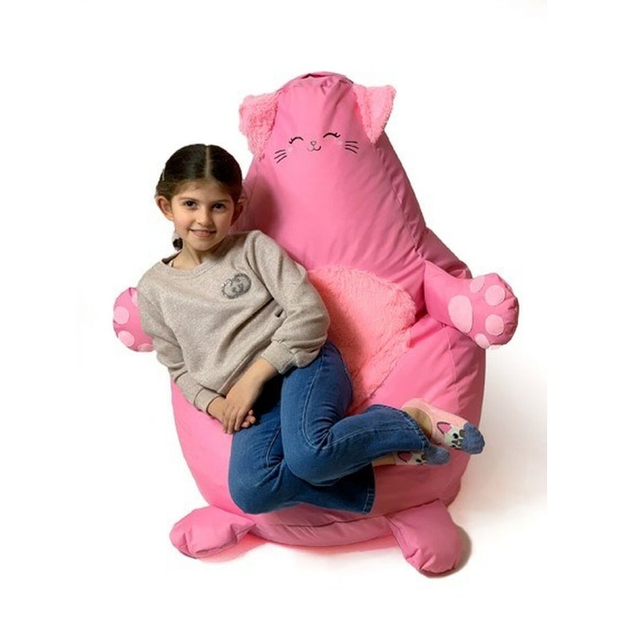 Puf GO GIFT Pink Oxford Kat 130 x 90 cm #9